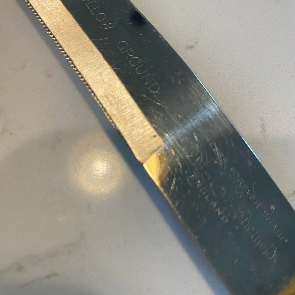 Vintage 1950s Regent Sheffield Carving Knife Stainless Steel England